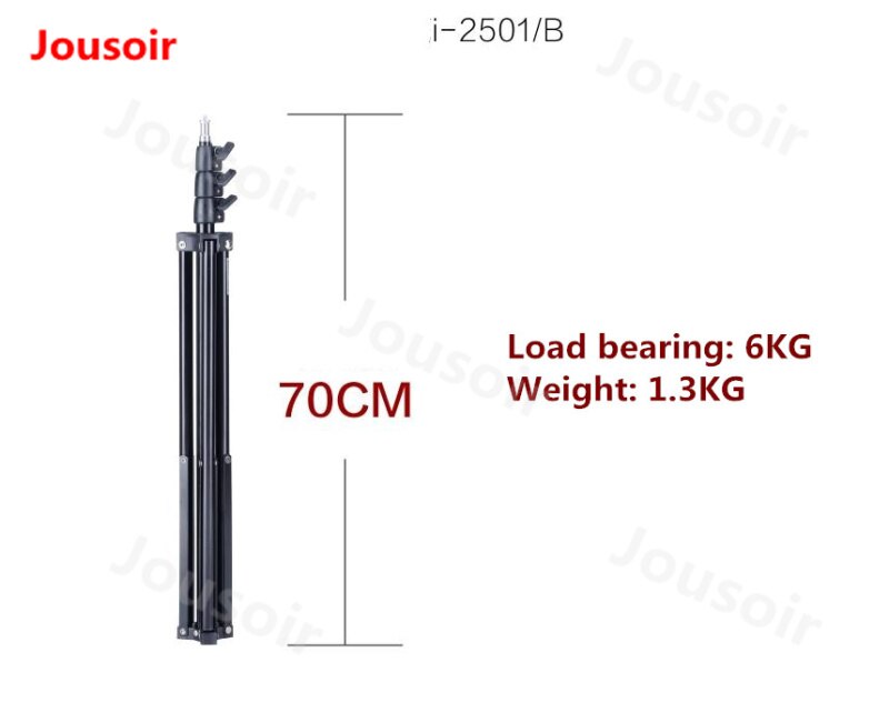 Falcon Eyes I-2501/B Fotografische Licht Staan 250Cm Lamp Stand Statief Driehoek Frame Dragende 6Kg draagbare
