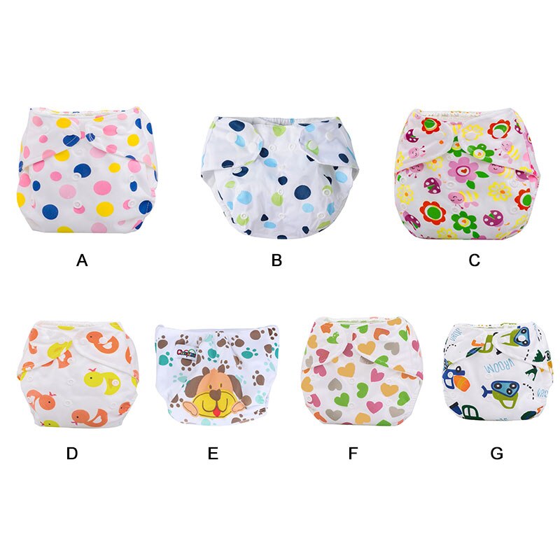Diapers Baby kid Newborn Reusable Nappies Adjustable Diaper Washable Cloth Diaper Christmas For Newborn Baby Summer