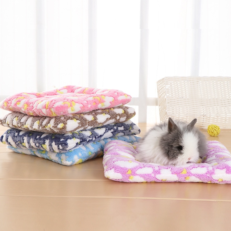 Klein Dier Cavia Hamster Bed Huis Winter Warm Eekhoorn Egel Konijn Chinchilla Bed Mat Huis Nest Hamster Accessoires