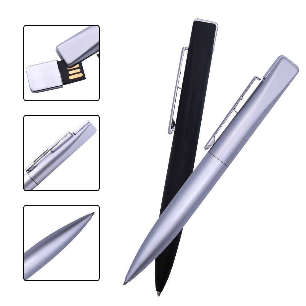 USB-Stick 32 GB Kugelschreiber Metall Pen Drive 64GB Stick 16GB 8GB 4GB Usb 2,0 Flash Memoria Usb Disk für Business