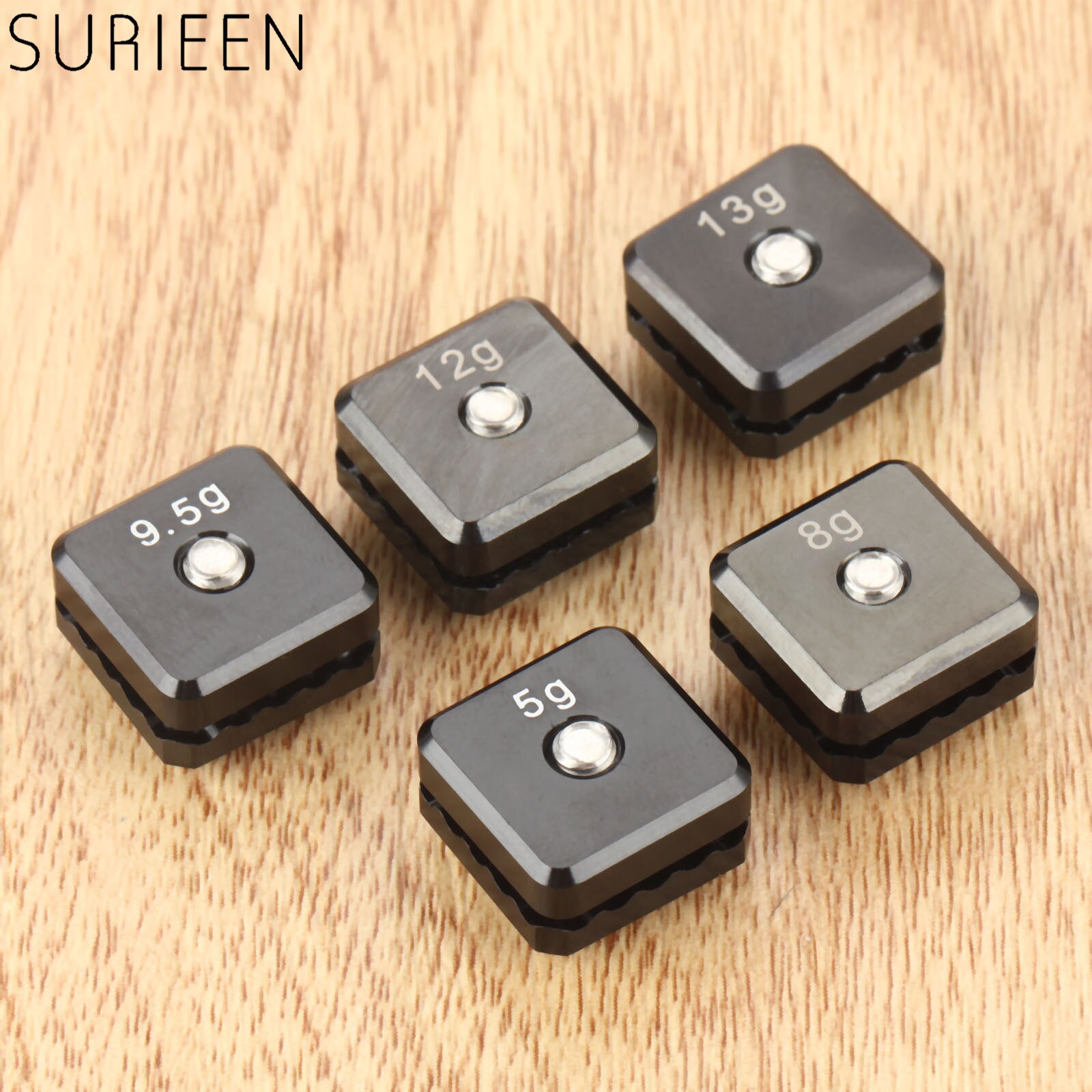 SURIEEN 1Pc Alloy Golf Club Weight Screw Replacement Fit for M3 Driver 5g 8g 9.5g 12g 13g Golf Club Heads Accessories