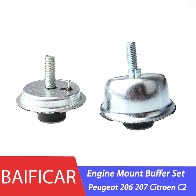Baificar Brand Top Right Engine Mount Buffer Set 1844A2 1844A1 For Peugeot 206 207 Citroen C2 1.1 1.4 1.6 16V 1.4 HDI