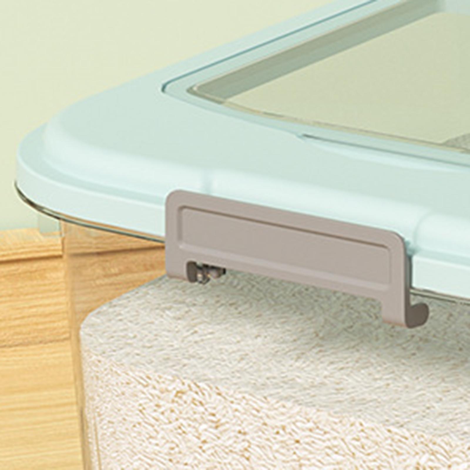 Grain Rice Storage Container Kitchen Organization Rice and Grain Storage Pantry Store for Flour Nuts Dry Food Cereal Rice