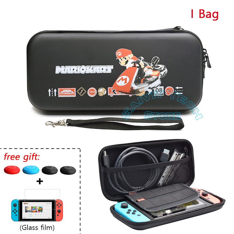 Newest Nintend Switch Accessories EVA Travel Storage Bag Nintendoswitch Animal Crossing Case for NS Nintendo Switch Console: I Bag