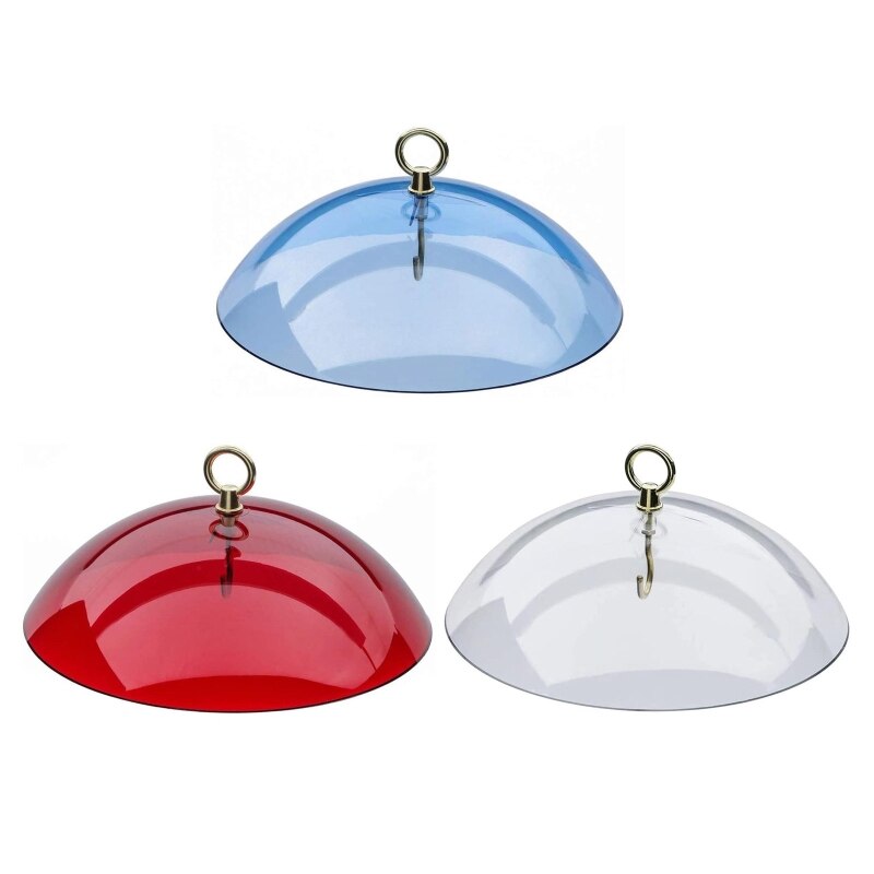 Bird Feeder Weather Guard Ant Moat for Outdoors Hummingbird Feeders Dome Cover Plastic Baffle Preventing Rain &amp; Snow 10"