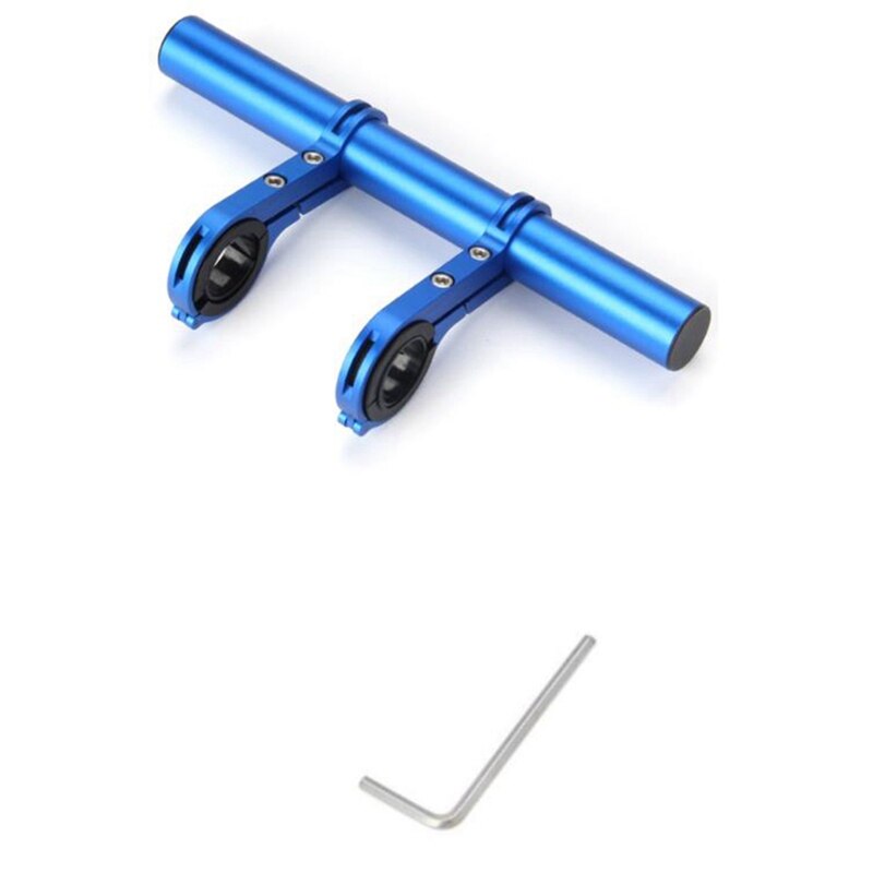 Bike Handlebar Extender Aluminum Alloy Bracket Extension for Bicycle Speeeter Mount Headlight Flashlight Lamp Holder: Default Title