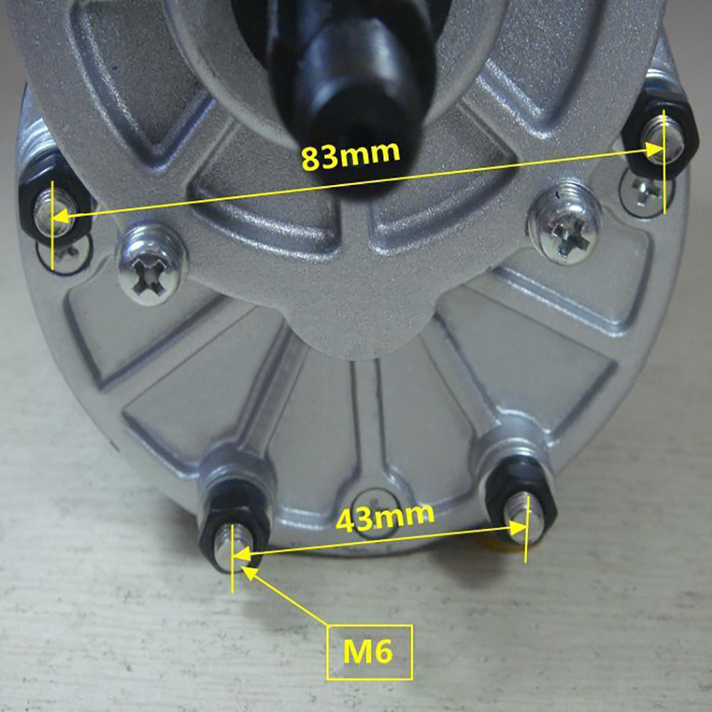 Rollstuhl Motor- 24V 250W 350RPM 60mm Länger Welle Pinsel DC Getriebe Motor- mein1016Z Elektrische Fahrrad Motor- niedriger Geschwindigkeit Rad Stuhl