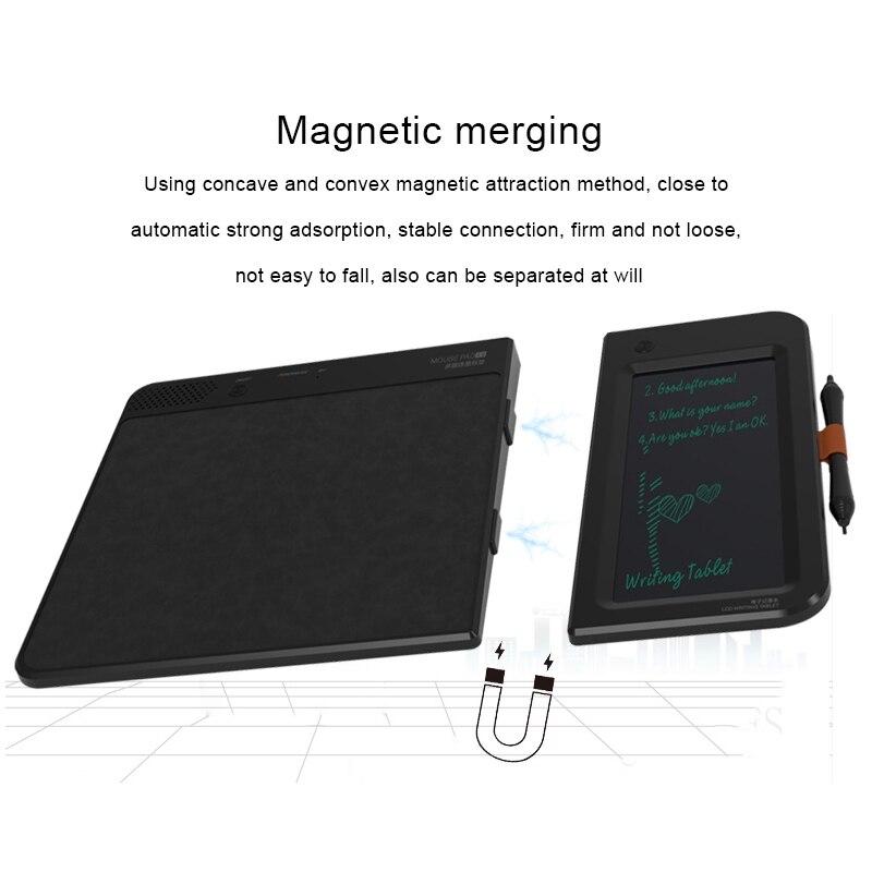 Multimedia Zeichnung Bord LCD Schreibtafel für Bluetooth o Ladung Mikrofon Konferenz Schreibtafel