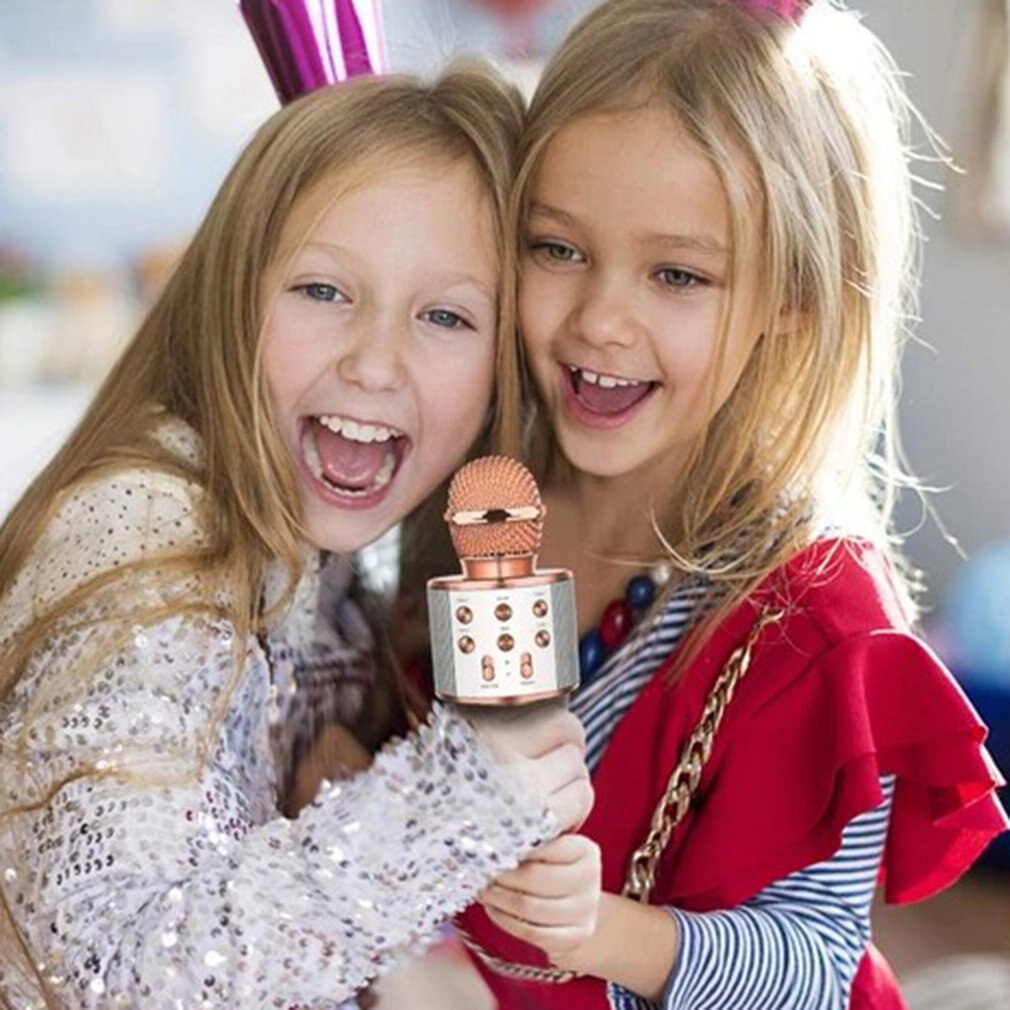 Wireless Condenser Microphone Audio Machine Portable National Karaoke Microphone Mobile Phone Karaoke