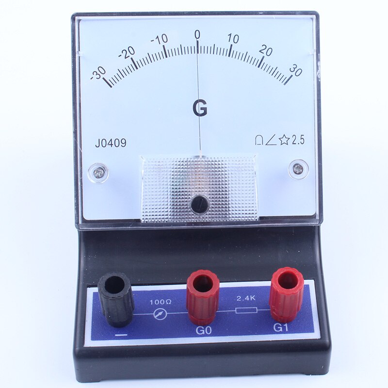 Sensitive Ammeter Microdetector Microampere Detection of Current Direction Physics Teaching Instrument School Teaching Equipment