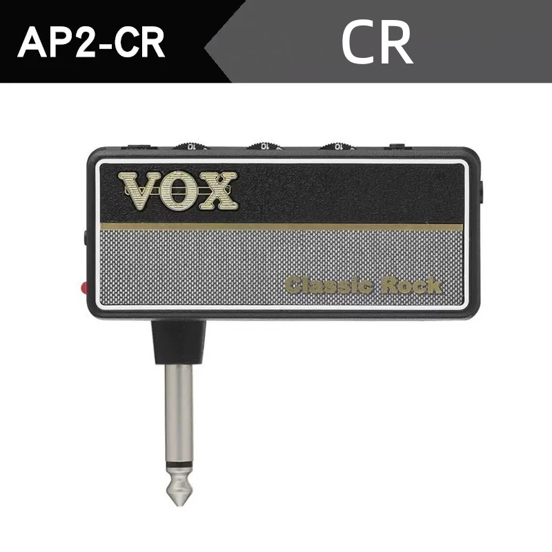 Vox amplug 2 ap2/ bs gitarrhörlurar elgitarrförstärkare: Lila
