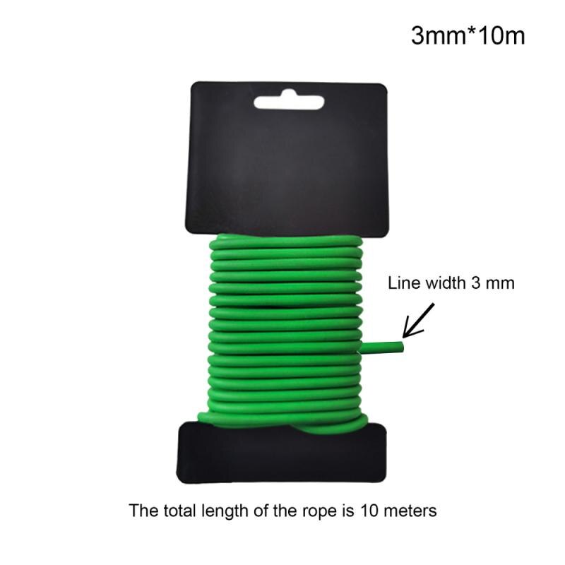 1PC Plant Twist Ties Flexible Coated Wires Plant Fixing Wire Bonsai Branch Training Wire Garden Prevent Bending Tools PVC 10M: 3mm 10m