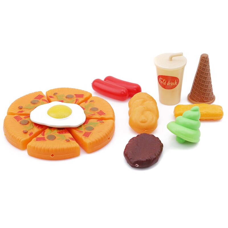 38-75pcs Kitchen Toys Pretend Play Cutting Birthday Cake Food Eat Toys Early Educational Baby Play Games SA978293: small