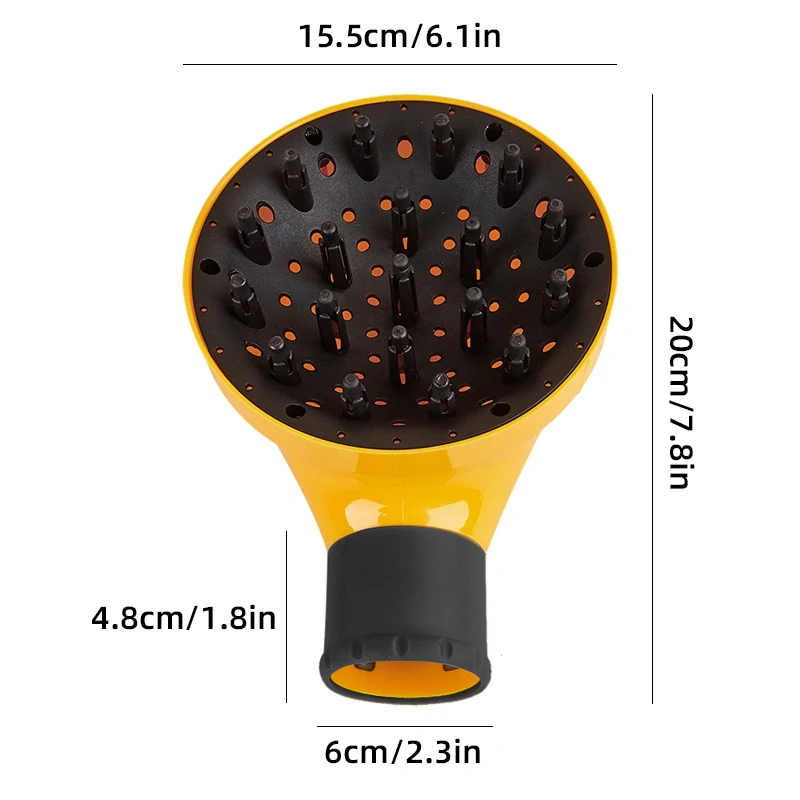 1pcs Universele Föhn Diffuser Blower Haardroger Diffuser Wind Cover Kapper Salon Kappers Droger Haar Krul Styling Tool