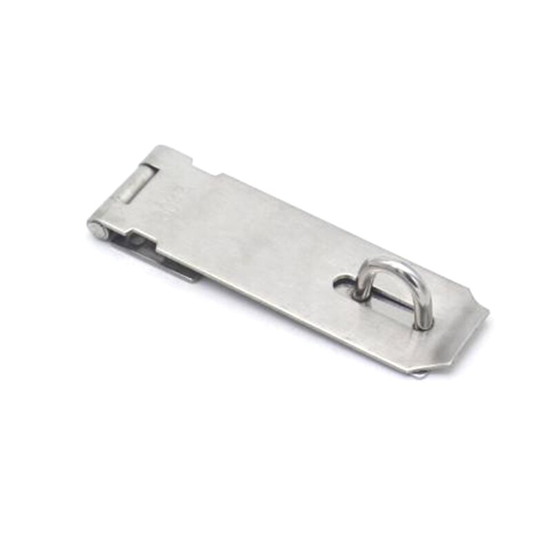 Hasp And Staple Gate Door Shed Latch Lock For Padlock Stainless-steel Durable
