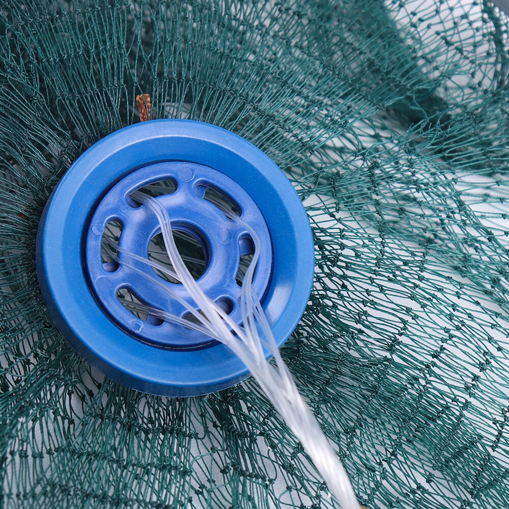 Lawaia Grün Multifilament Angelschnur Gießen Netze Hand Werfen Fisch Netz Starke Fischernetz Gittergewebe Kescher Fisch