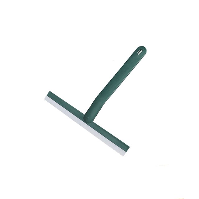 Multifunctional Window Scratcher Wiper Brush Soap Cleaner Squeegee Shower Bathroom Window Car Cleaner Household Cleaning Tools: Green