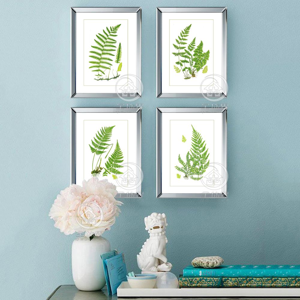 mirrored wall photo frame modern rectangle combinative photo frames wall mural decorative glass mirror picture frame art