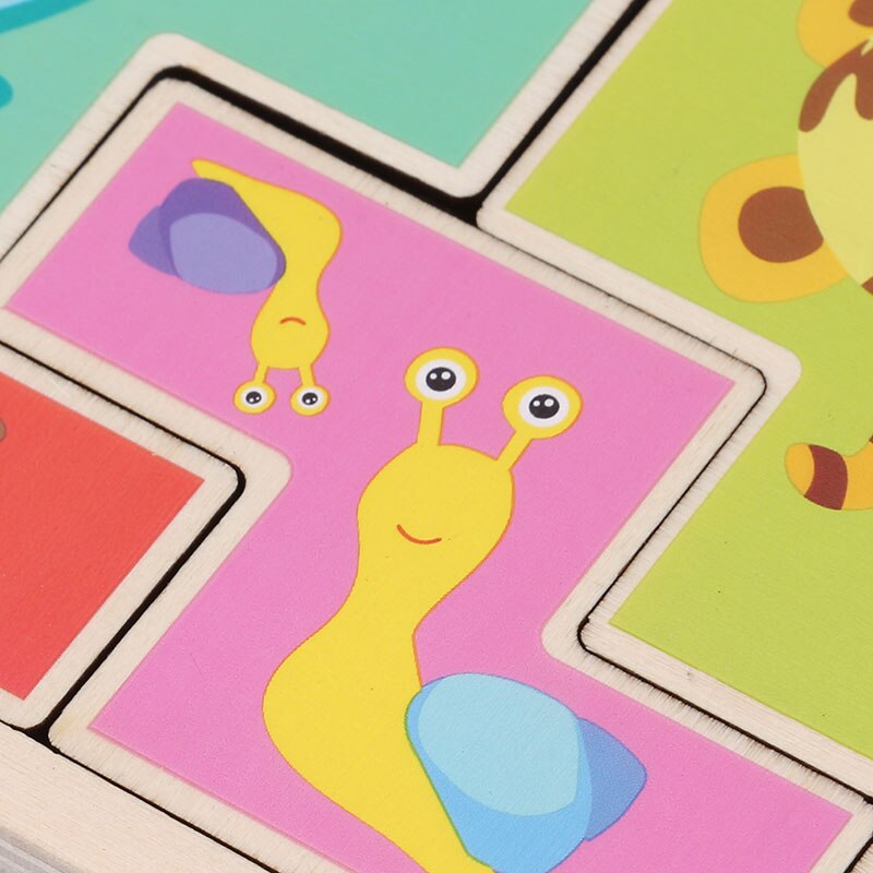 Popualr Houten Trailer Rond De Kraal Kralen Houten Speelgoed Puzzels Voor Kinderen Baby Vroegschoolse Houten Speelgoed Kids