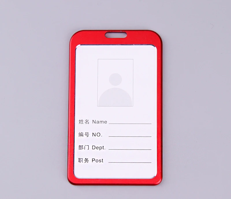 Kobiety Mężczyźni etui na karty Moda Metalowe wysuwane etui na karty kredytowe etui na identyfikator banku Odznaka Dziecko Pokrowiec na kartę autobusową: Pomarańczowy