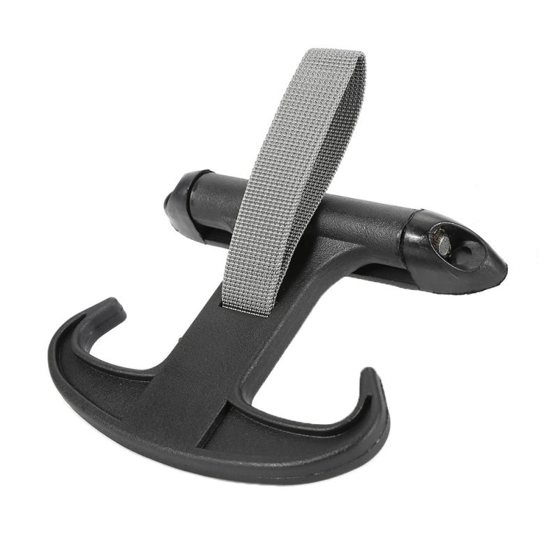 Auto Car Cargo Trunk Bag Hook Holder Hanger Organizer Plastic For VW Jetta Black Car Accessories