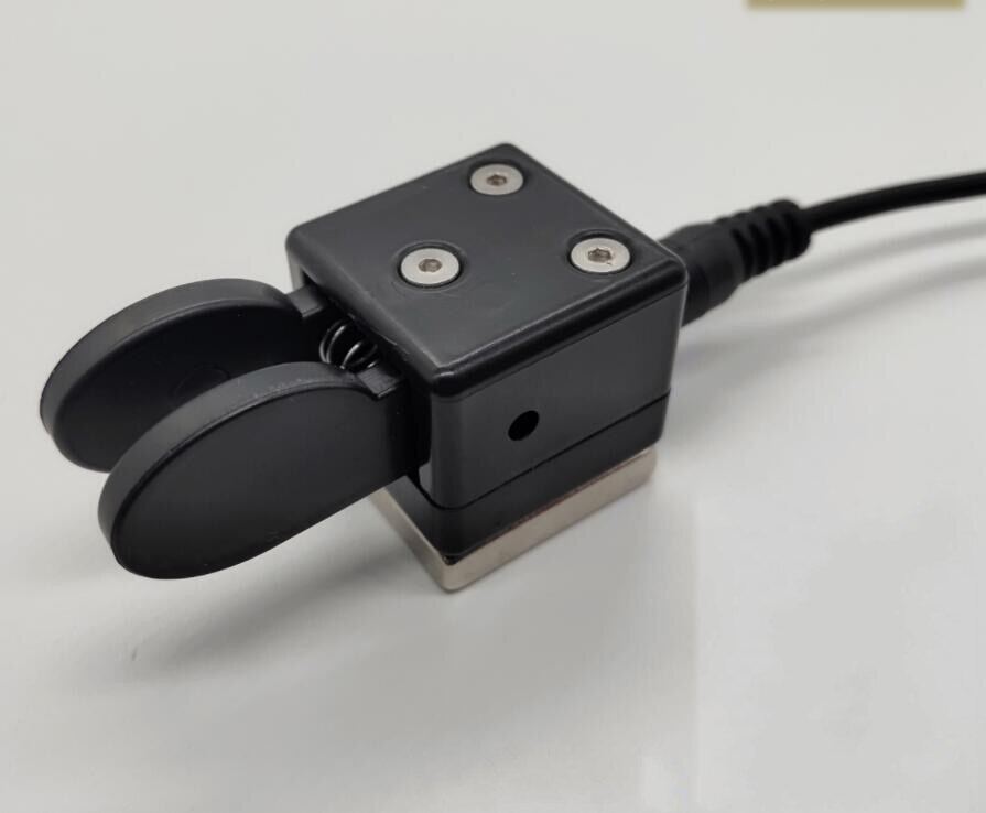 Qu -2020a mini dobbelt paddle nøgle morse nøgle cw nøgle automatisk base magnetisk adsorption til kortbølge radio