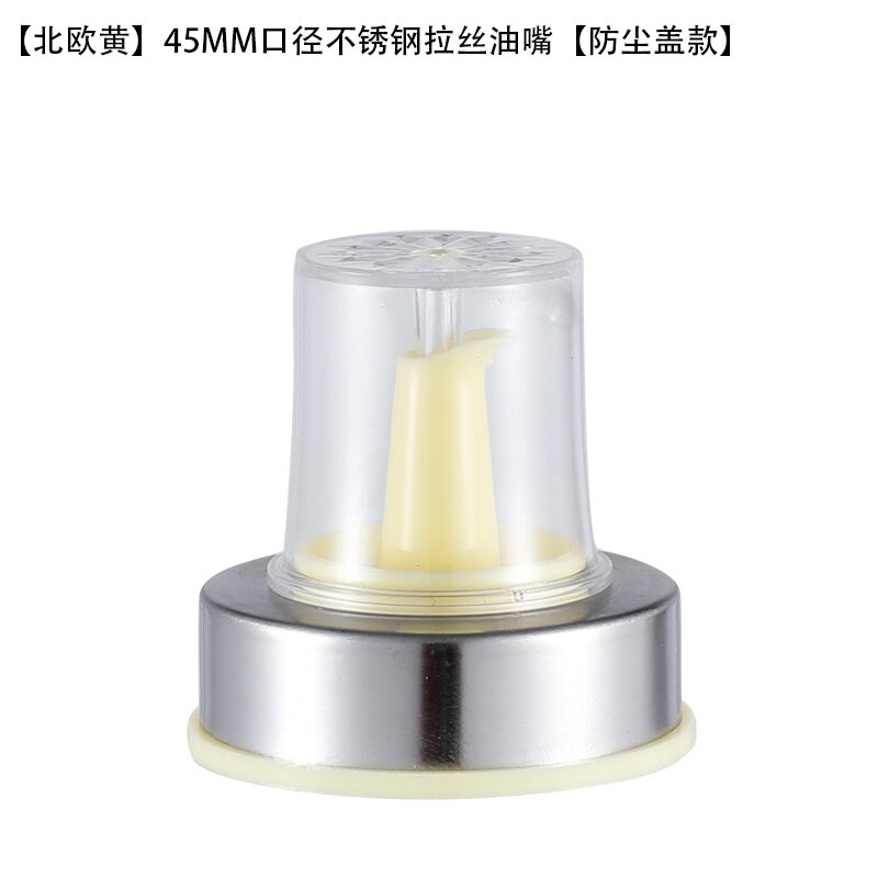 Yomdid Duurzaam Bottle Cap Stopper Voor Olie Fles Kruiden Fles Saus Azijn Olie Nozzle Spuit Verzegeld Deksel Keukengerei: B Yellow