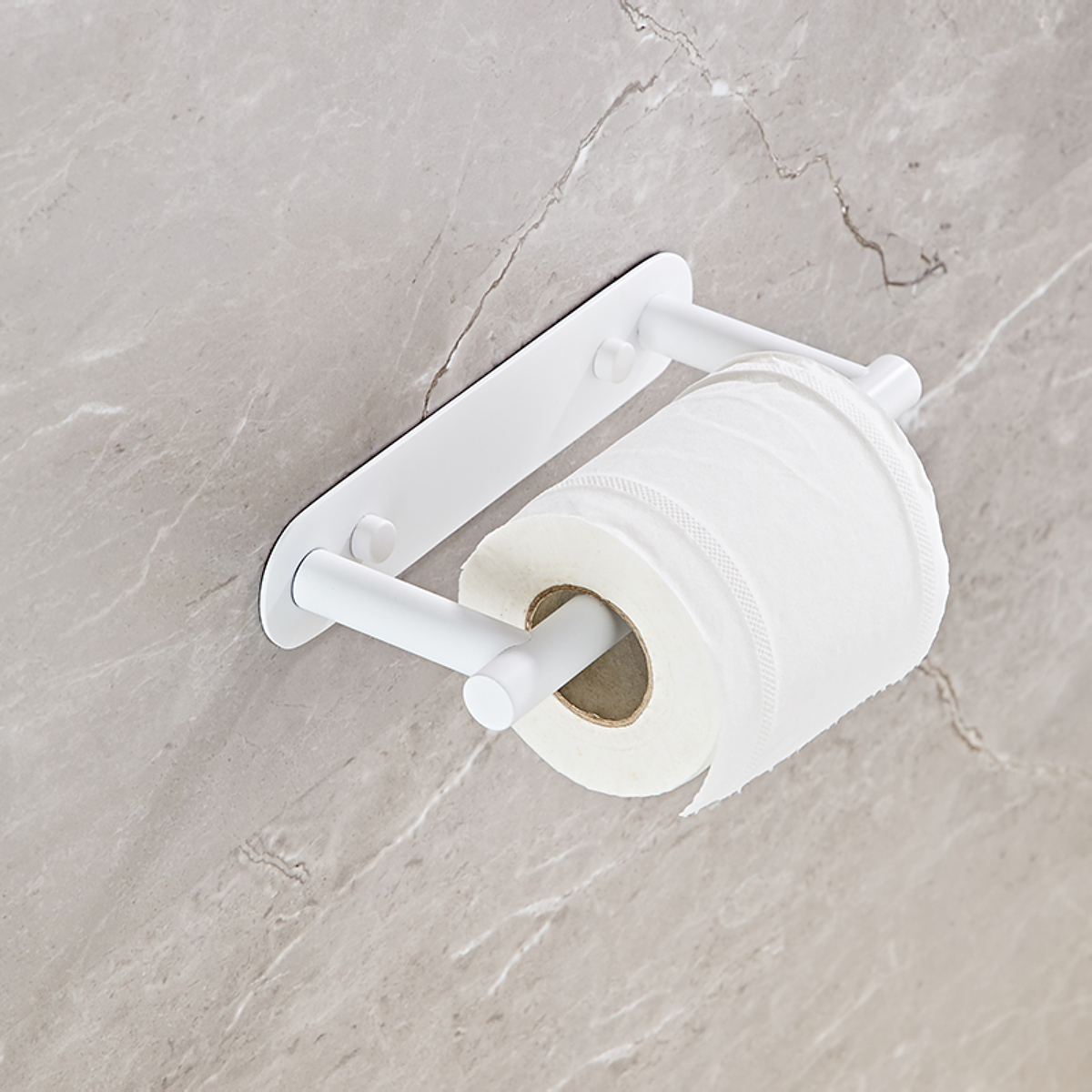 304 toiletpapirholdere i rustfrit stål kan være uden huller, med skruer, drejelig toiletpapirholder, vægmonteret toiletrulle