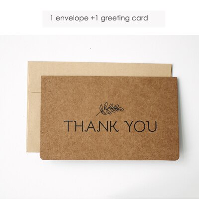 1pc Kraft paper Thanksgiving greeting card wedding invitations pop up cards thank you cards with envelopes supplie: 4