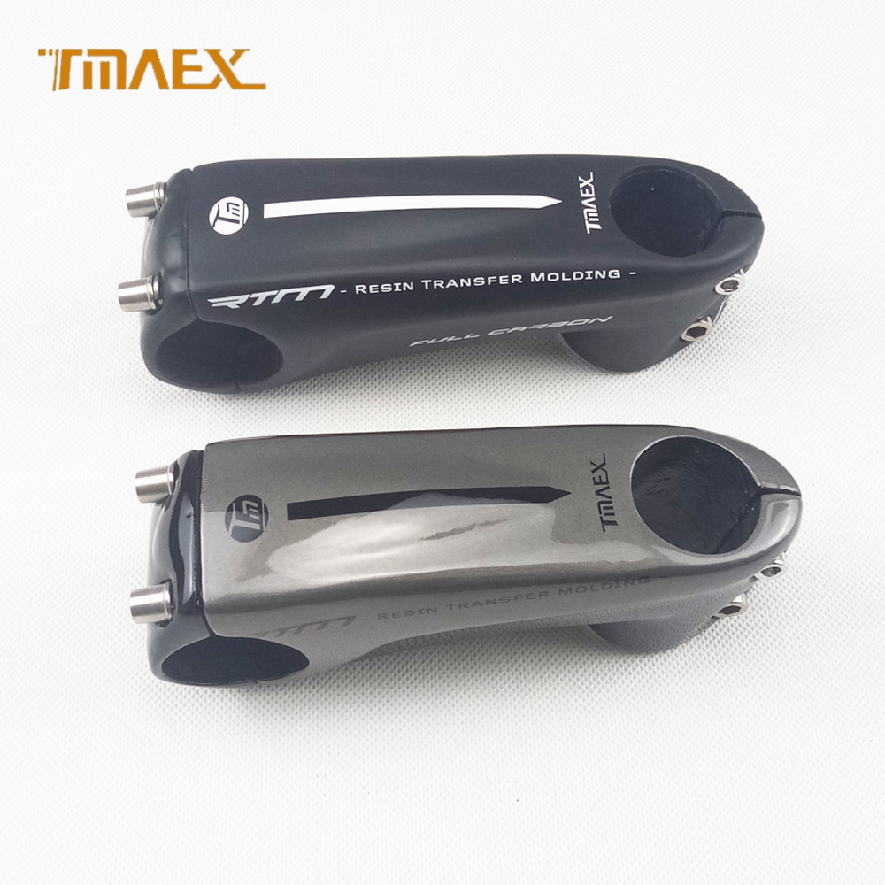 TMAEX 3k mat/Glossy Full Carbon Fiber Fiets Stem Road/MTB Carbon Stuurpen Fietsonderdelen Hoek 6 graden fietsonderdelen Accessoires