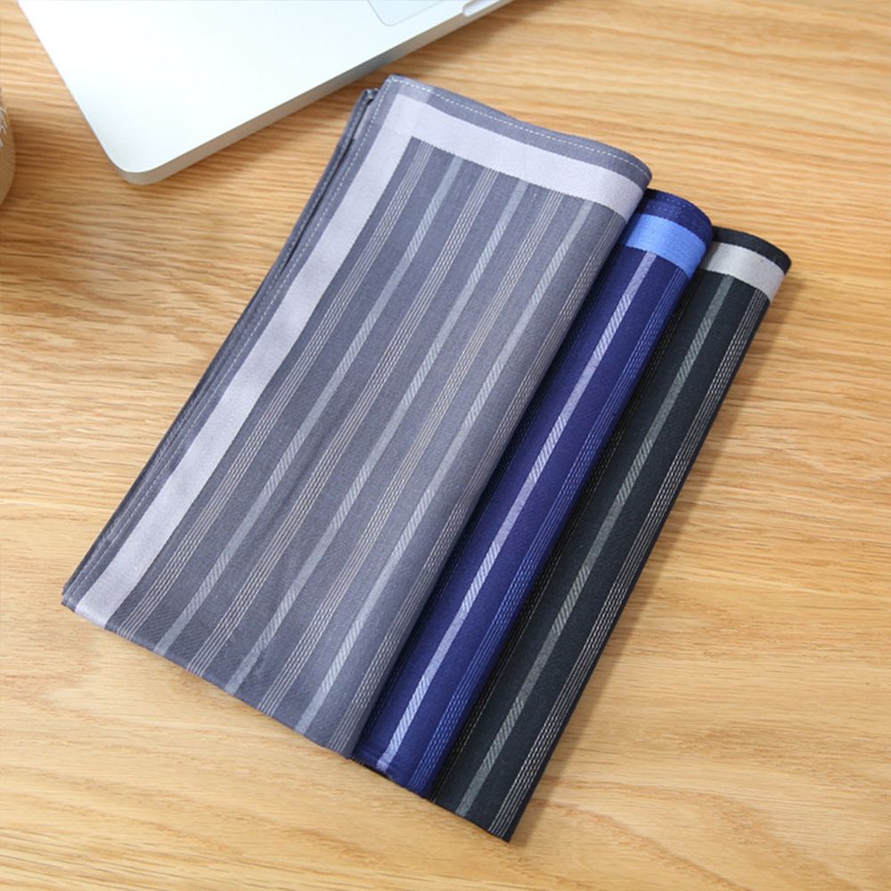 pañuelo de bolsillo a cuadros para hombre de clásico a la , pañuelos cuadrados de bolsillo, pañuelo a rayas de algodón 43cmX43cm