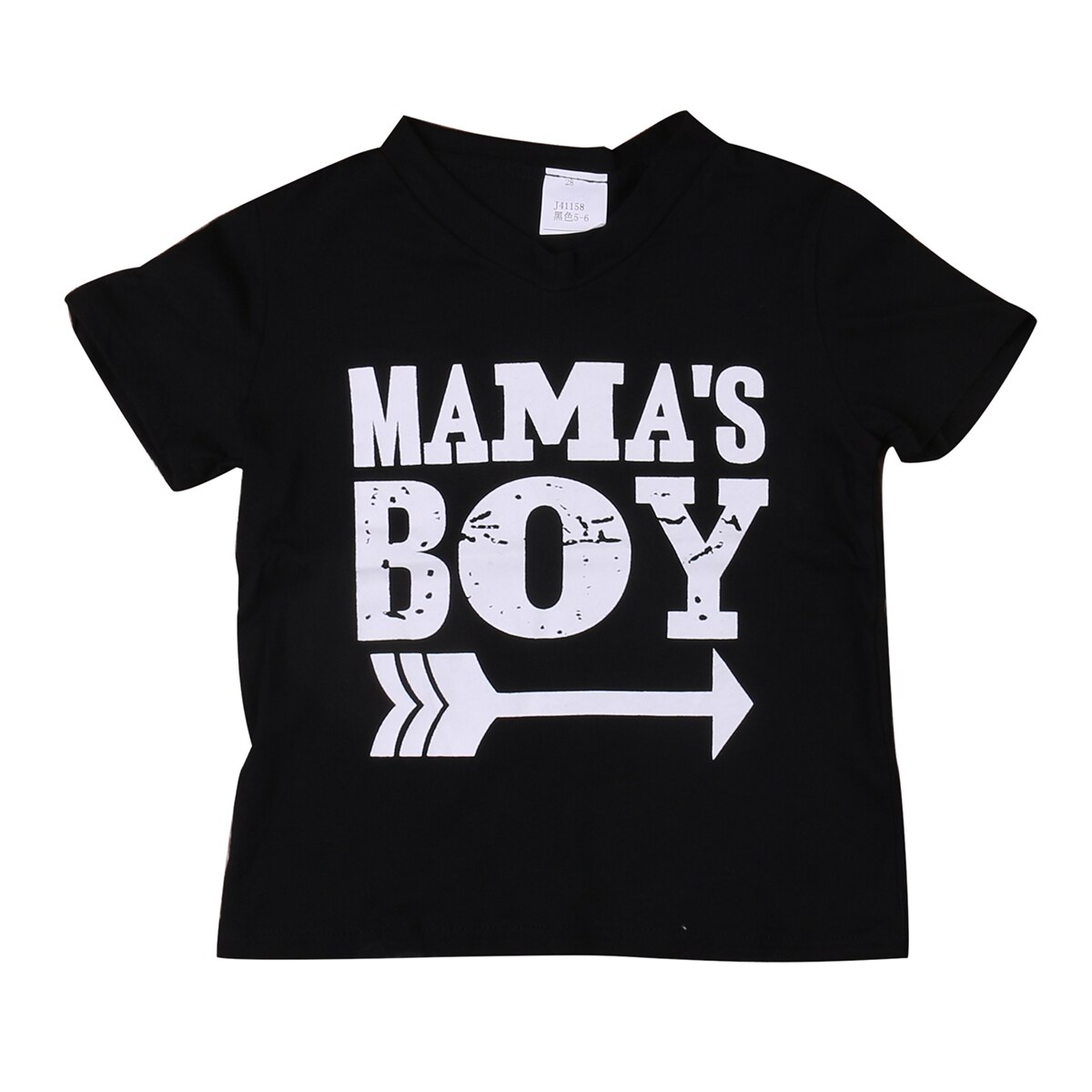 Kids Baby T-shirt Children For Girls Boys Clothing Letter Of Mama's Boys Tee Shirt Short Sleeve Shirt Cotton Baby Boys Clothes: 6M