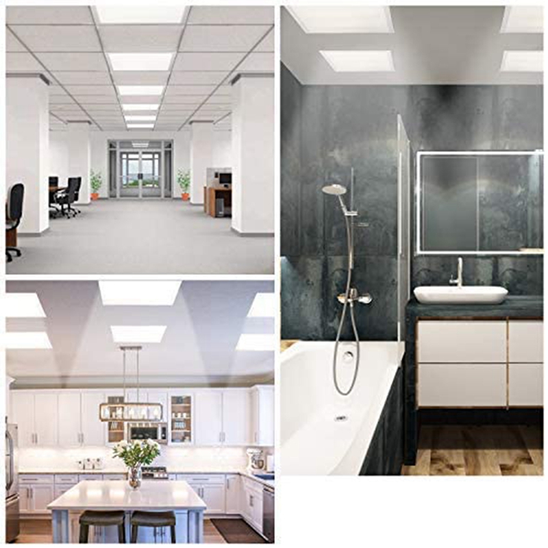 LED Downlight LED Panel Downlight 20W 6500K White Grid Lights Insert Light Ceiling Light For Office Living Room