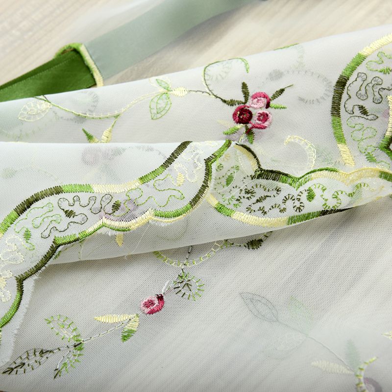 1pcs Liftable Roman Shades Tap Top Rod Pocket Sheer Balcony Window Curtain Voile