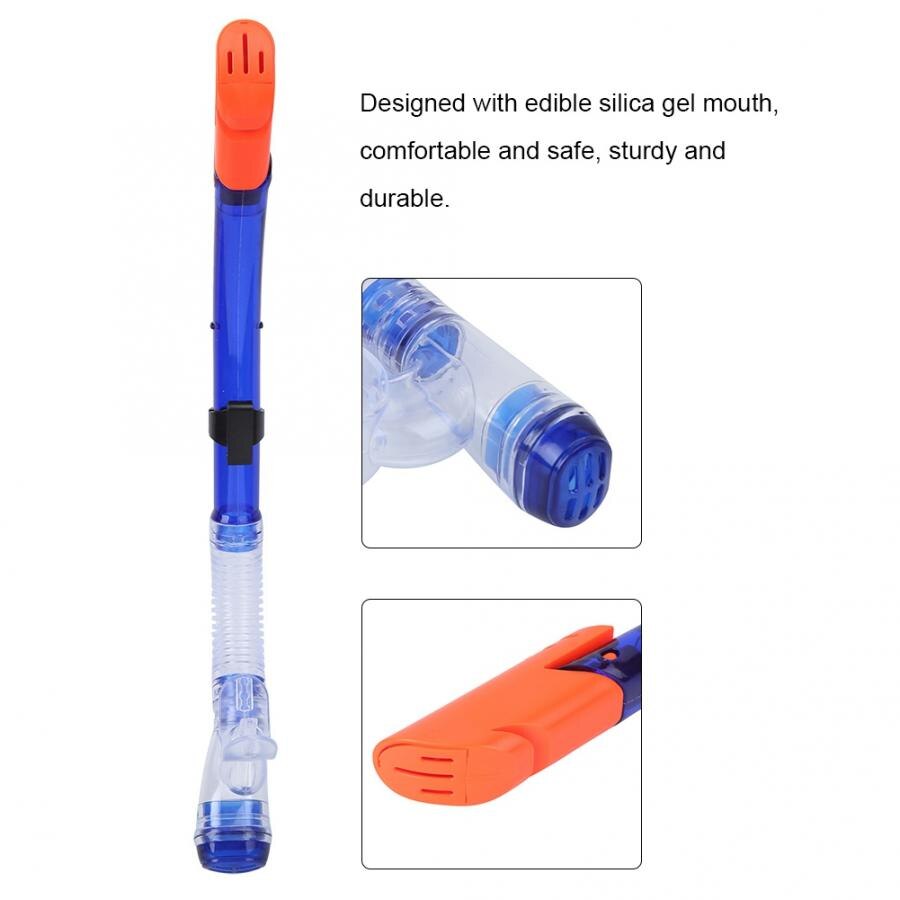 Zwemmen Beademingsbuis Half Droog Rubber Duiken Buis Zwemmen Snorkels Outdoor Zwemmen Trainingsapparatuur
