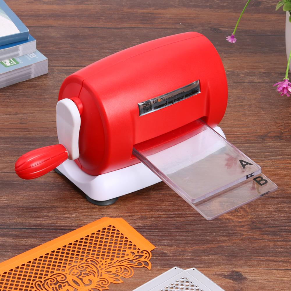 Máquina portátil para cortar troqueles, cortador de tarjeta de álbum, práctico y económico cortador de álbumes de recortes, herramientas para manualidades en relieve