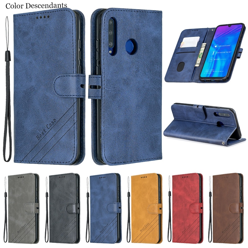 For Huawei Honor 10 Lite Case Leather Flip Case sFor Funda Huawei Honor10 Lite 10Lite Honor10lite Cases Magnetic Wallet Cover