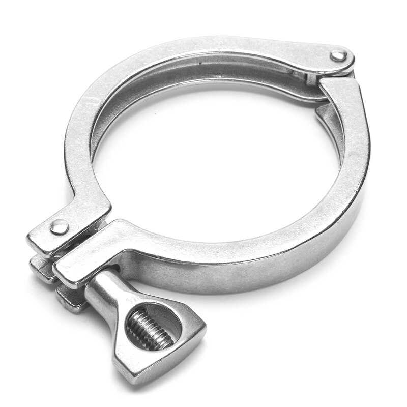 MTGATHER 3 Inch 304 Stainless Steel Tri-clover Sanitary Fitting Or Dairy Tri-clamp