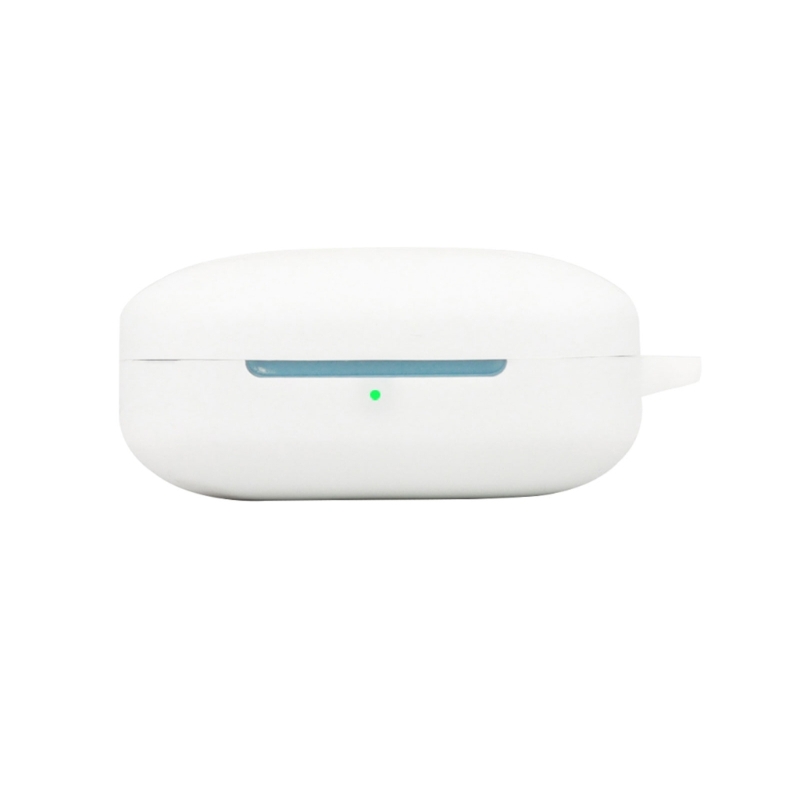 Funda de silicona para auriculares Oneplus Buds 3, funda impermeable para auriculares inalámbricos, carcasa Flexible: Blanco