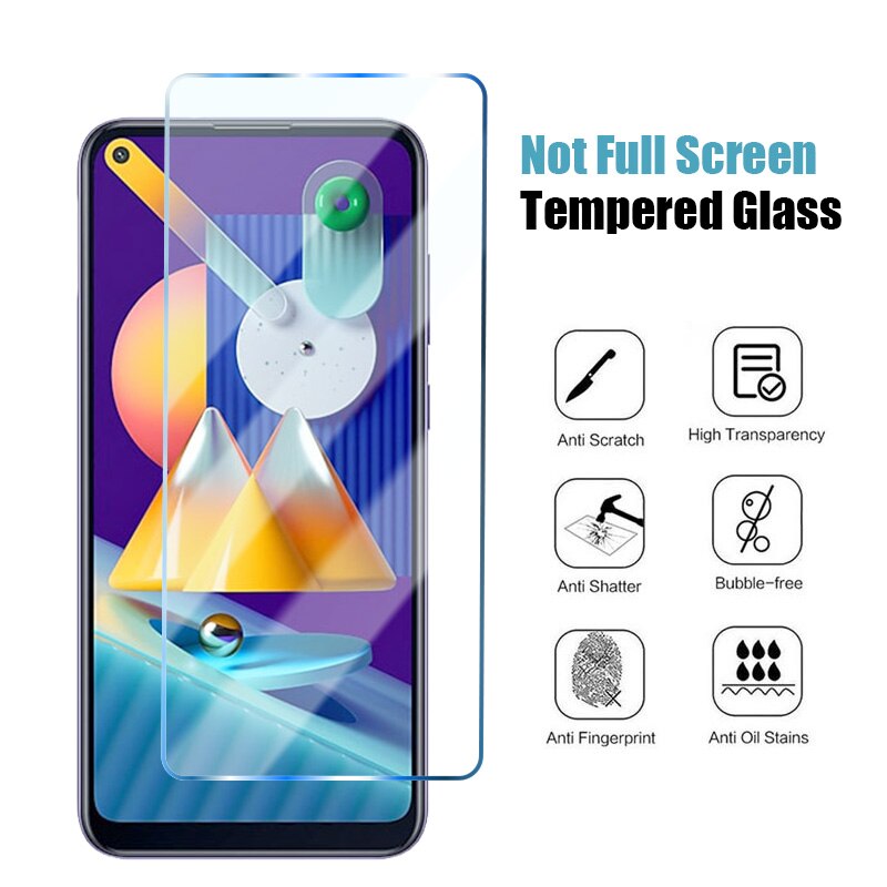 3Pcs Gehard Glas Voor Samsung A71 A51 A41 A31 A21 A11 A21s Screen Protector Voor Galaxy A72 A52 A42 a32 A22 A12 5G Glas
