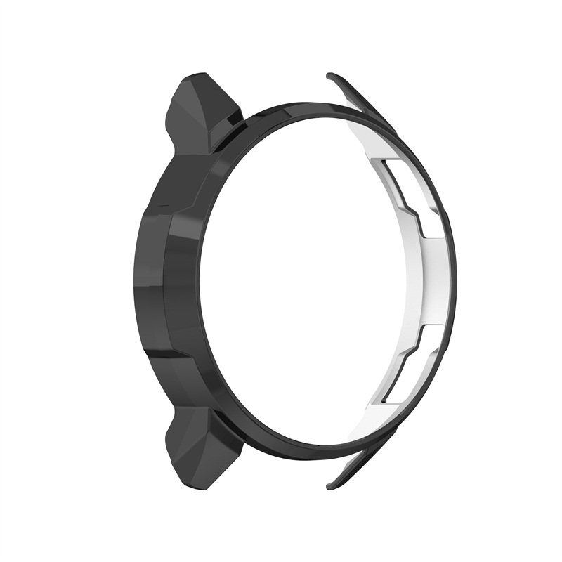 Für Huawei Honor Uhr GS Profi fallen Abdeckung Überzug Weiche TPU Schutz Stoßstange Für HONOR GS Profi Uhr Fälle Schutz rahmen Hülse: Schwarz