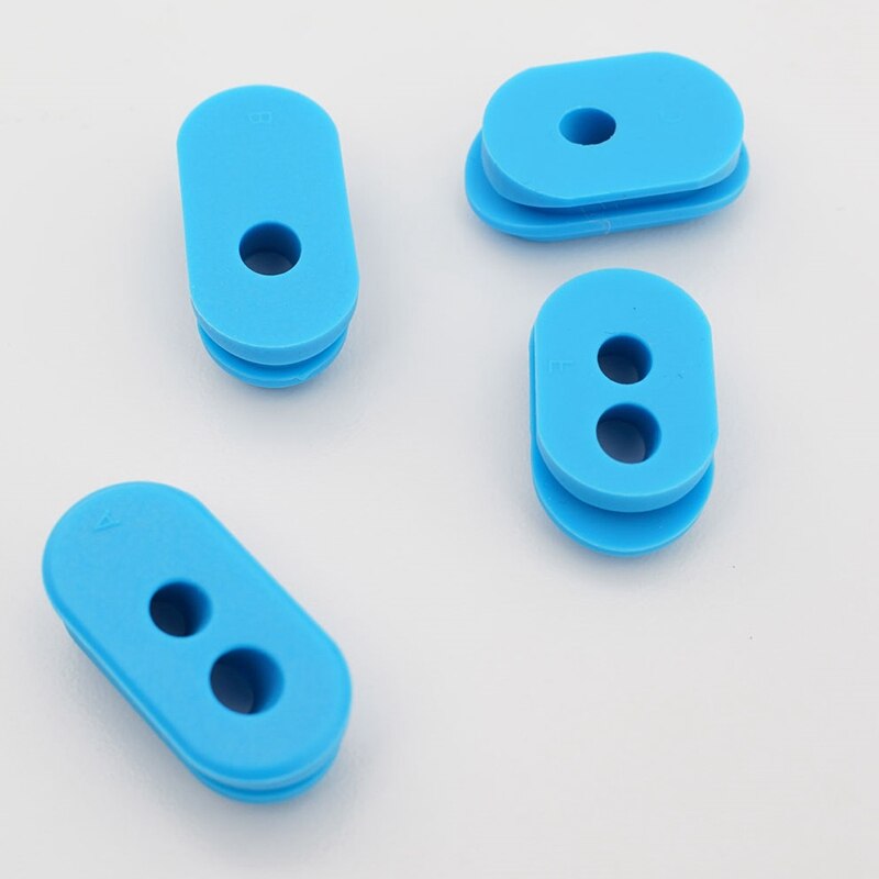 4Stck Ladung Hafen Abdeckung Kappe Gummi Stecker Linie See Schutz für Xiaomi M365 1S Profi Profi 2 Rolle zubehör