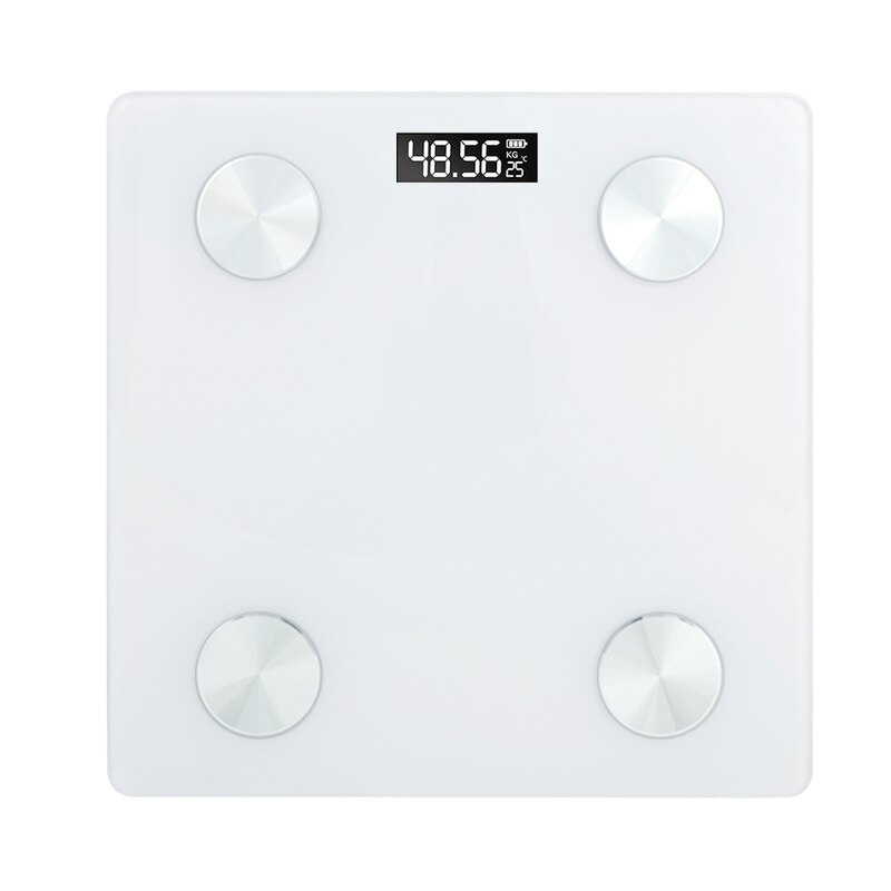 Bluetooth Bathroom Scales Smart Electronic ​Floor Scales BMI Body Fat Scale Body Weight Scale Balance Body Composition Analyzer: white 3