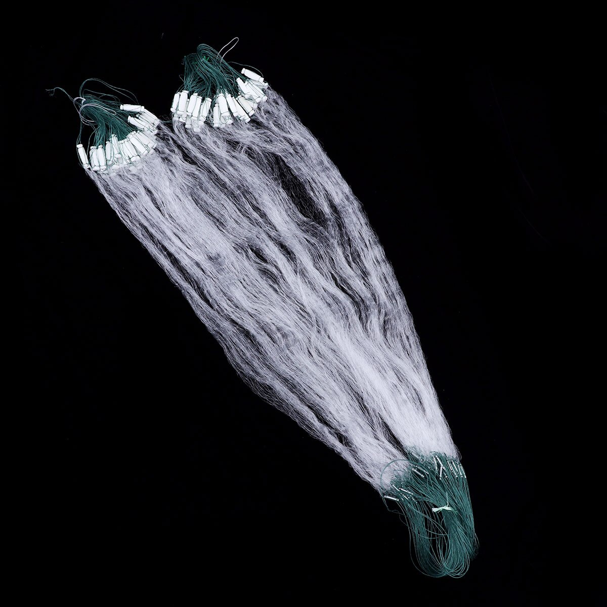 25m 1 lag fiskenet monofilament fiskeri gællenetværk med float udendørs sport fisk fiske net