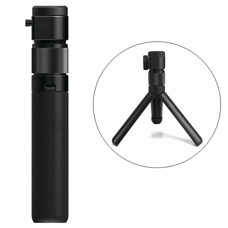 Roterende tid selfiestangholder stativ monopod til insta 360 en x / en 360 panoramakamera tilbehør