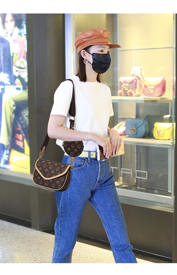 Saco do mensageiro do plutônio da marca majhong sacos para as mulheres saco do mensageiro da menina saco de mão do vintage floral crossbody saco das mulheres tote designers bolsa de aleta