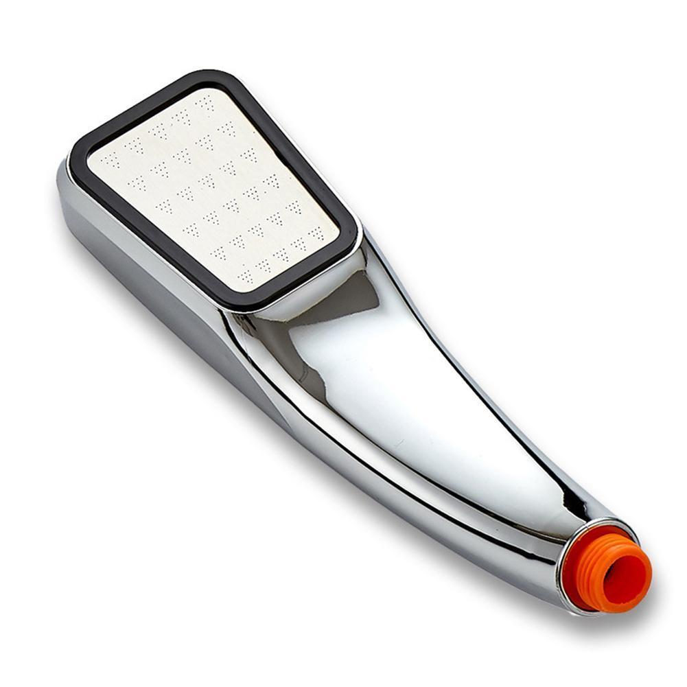 Silver Pressure Rain Ahower 300 Hole Water-saving Pressure Shower Nozzle High Water Filter