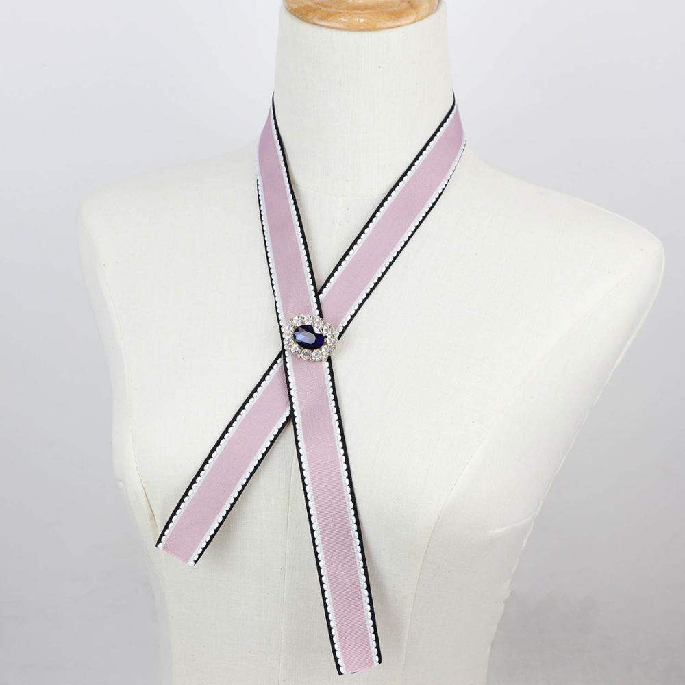 Accessoire de chemise | Col blanc, multi-usages bijoux, ruban cravate, noeud papillon réglable, col détachable, accessoire femme, fête quotidien: 3
