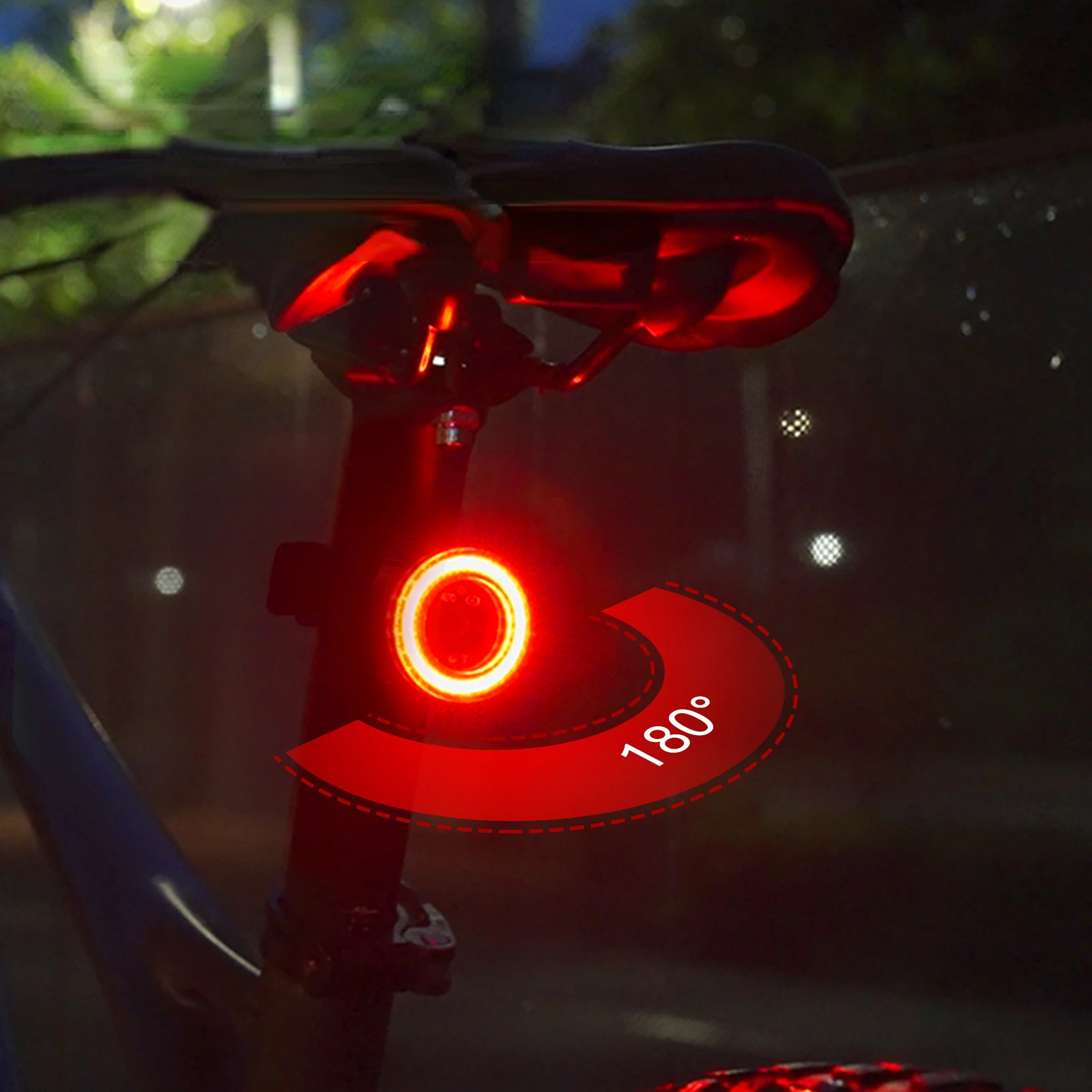 Vej mountainbike lys led-blitz vandtæt cykel baglygte cykel baglygte nat cykling sikkerhed cykel advarselslys