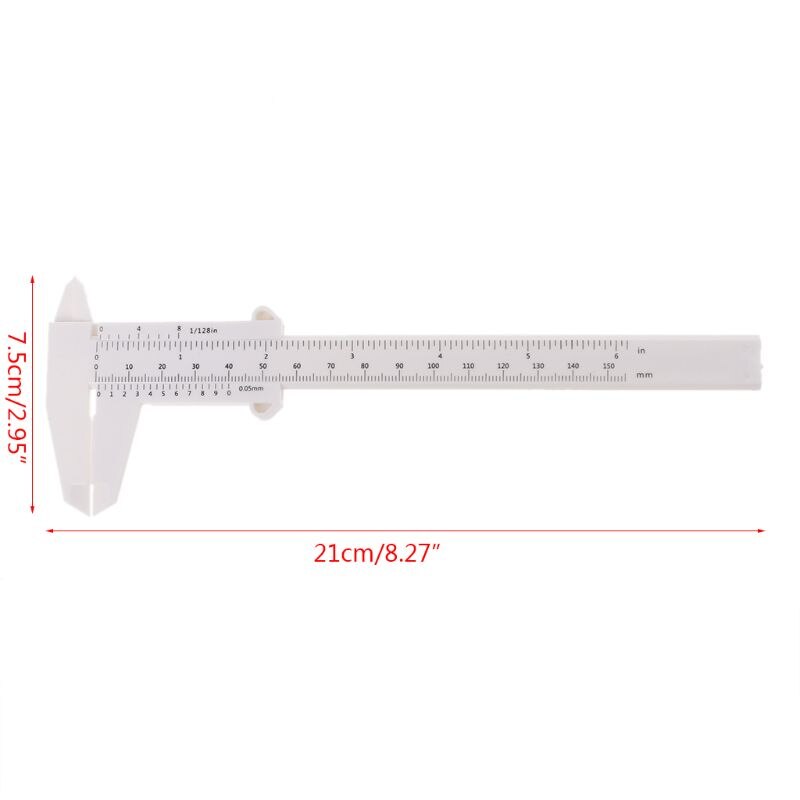 Vernier Caliper Sell Good 0-150MM Plastic Vernier Caliper Micro Meter Guage Daily Tool